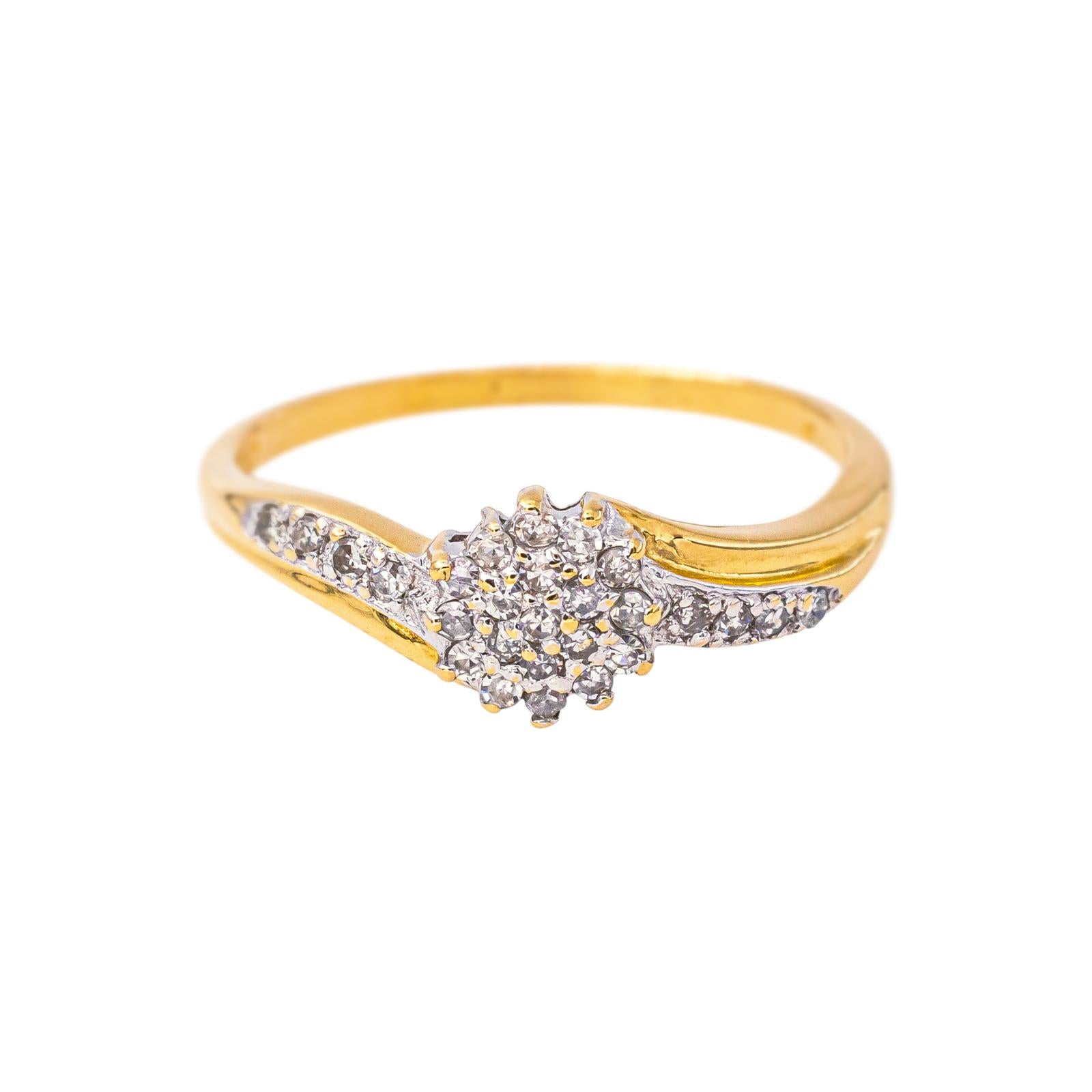 Bague Or jaune Diamant