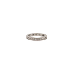MAUBOUSSIN Wedding band ring in white gold and diamonds