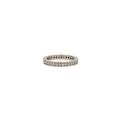 MAUBOUSSIN Wedding band ring in white gold and diamonds