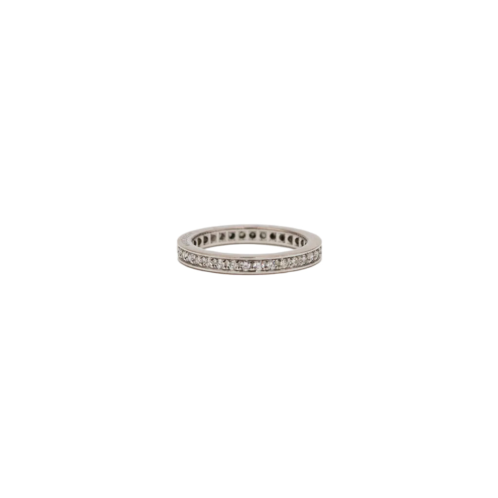 MAUBOUSSIN Wedding band ring in white gold and diamonds