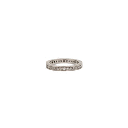 MAUBOUSSIN Wedding band ring in white gold and diamonds