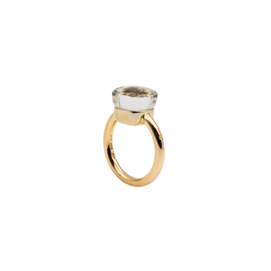 POMELLATO "Nudo Classic" Ring in Yellow gold and Topaz