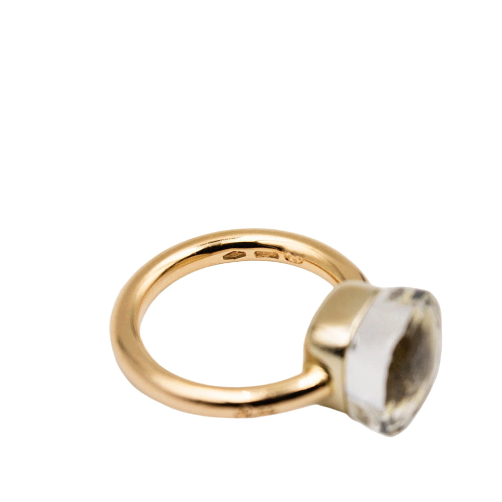 POMELLATO "Nudo Classic" Ring in Yellow gold and Topaz