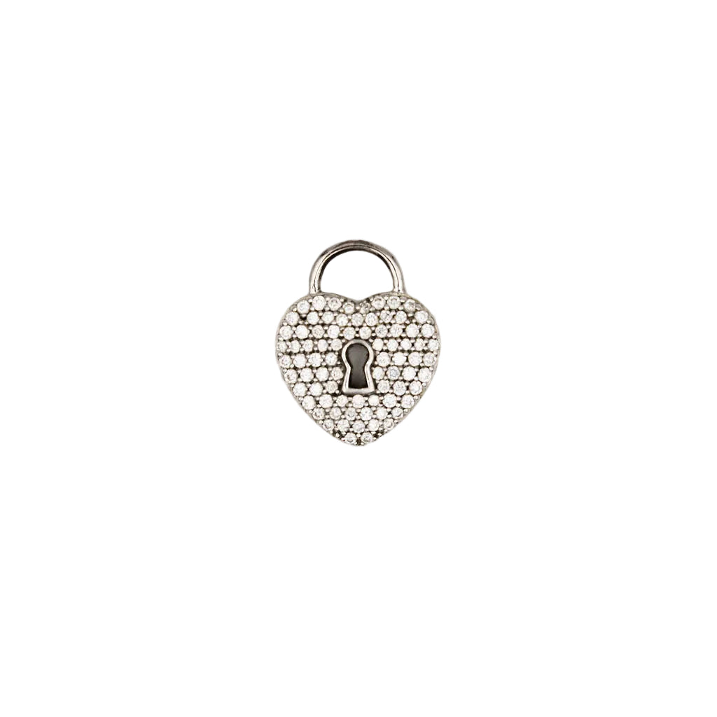 Pendentif Charme TIFFANY & CO. en platine et diamant