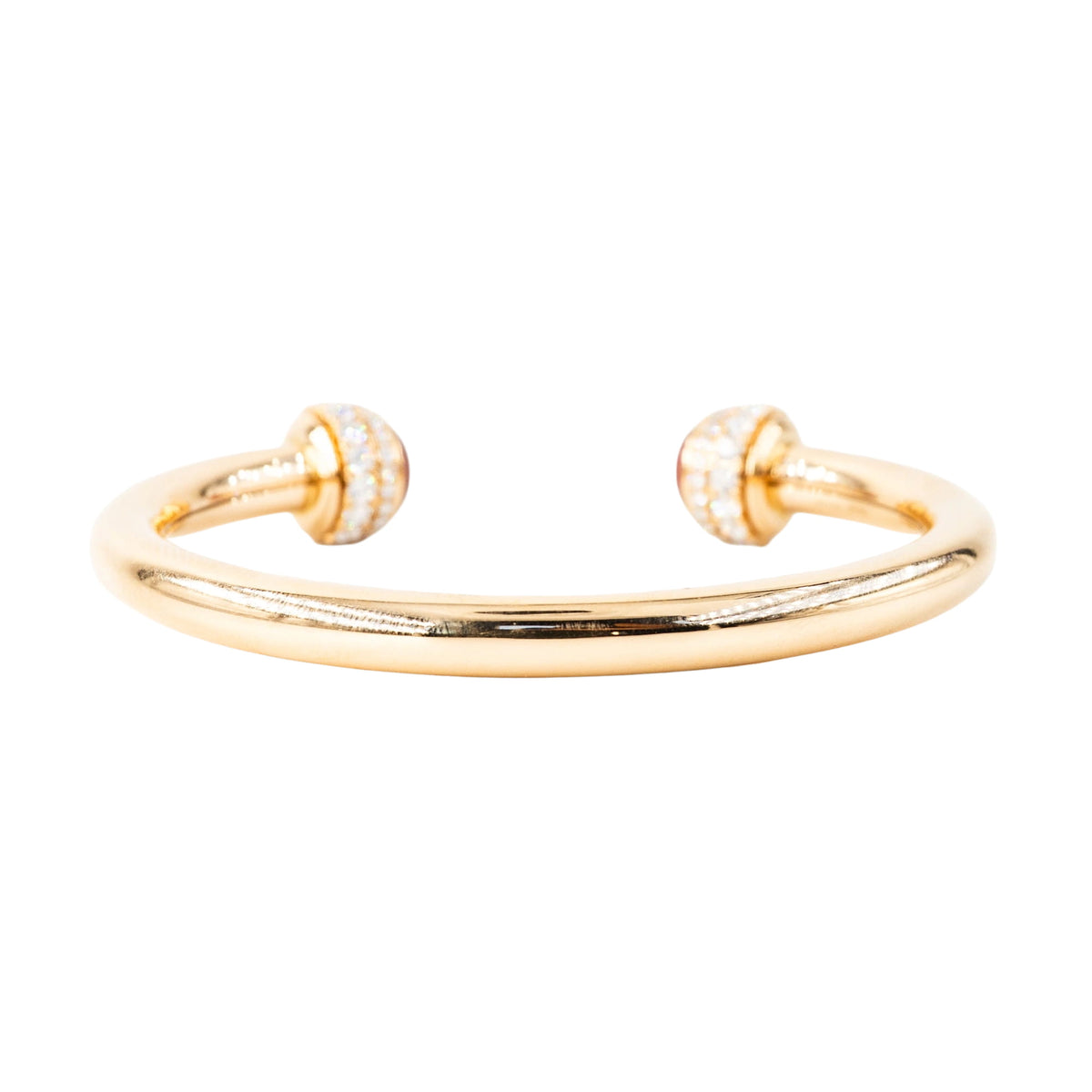 Bracelet Jonc PIAGET Possession en or rose, cornaline et diamants