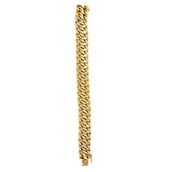 Maille bracelet in yellow gold