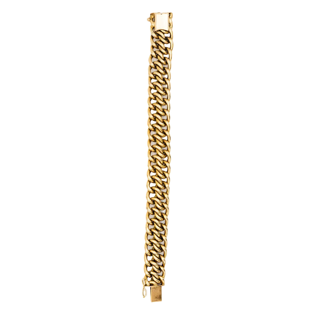 Maille bracelet in yellow gold