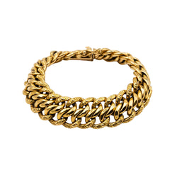 Bracelet Maille en or jaune