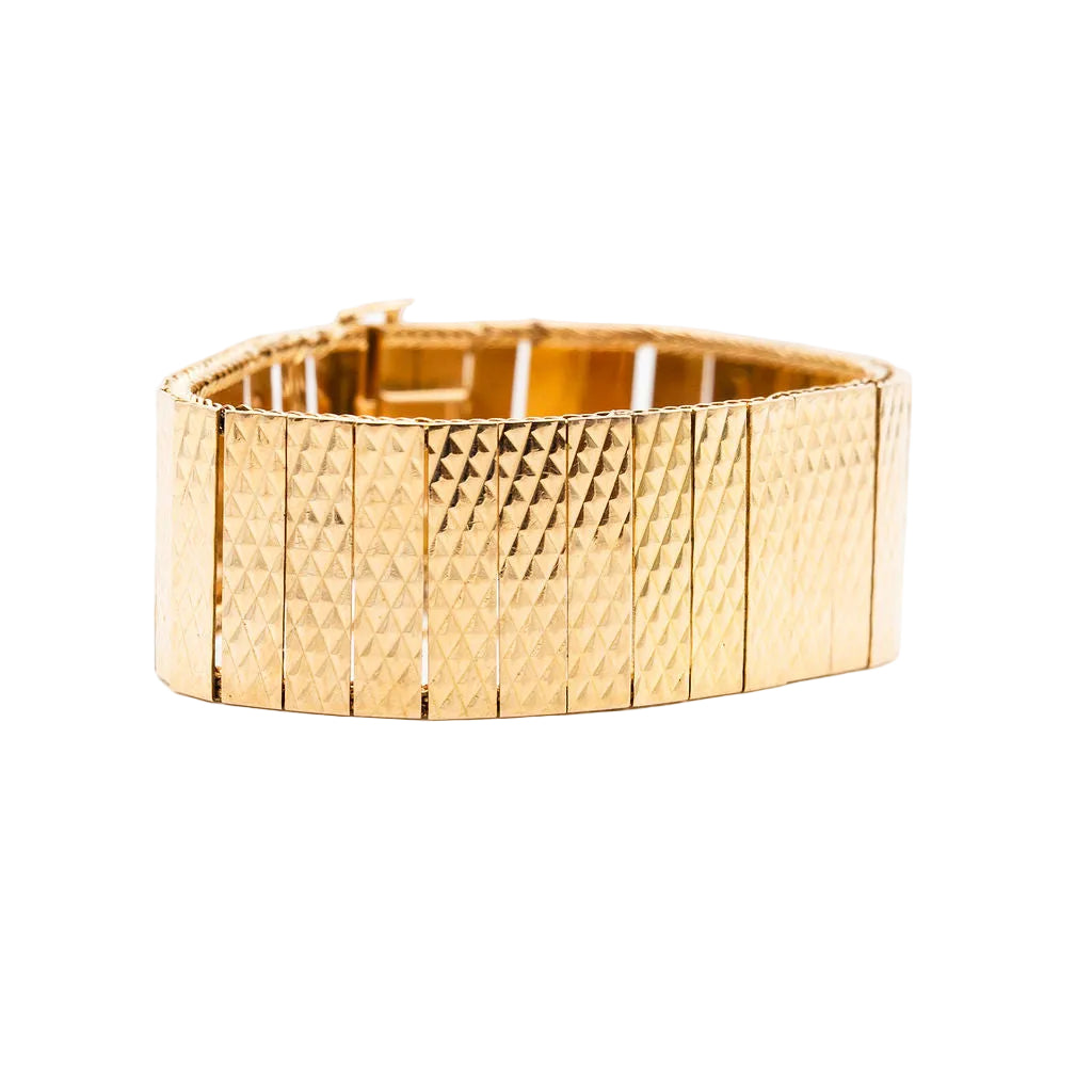 Bracelet Cuff in rose gold