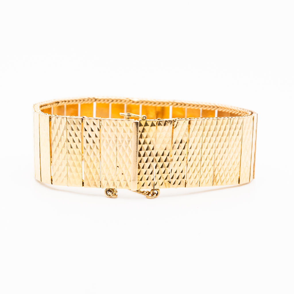 Bracelet Cuff in rose gold