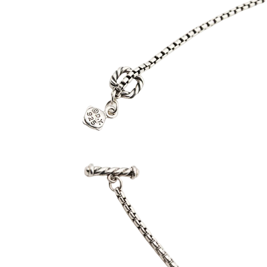 Collier Sautoir DAVID YURMAN en argent et perles de culture