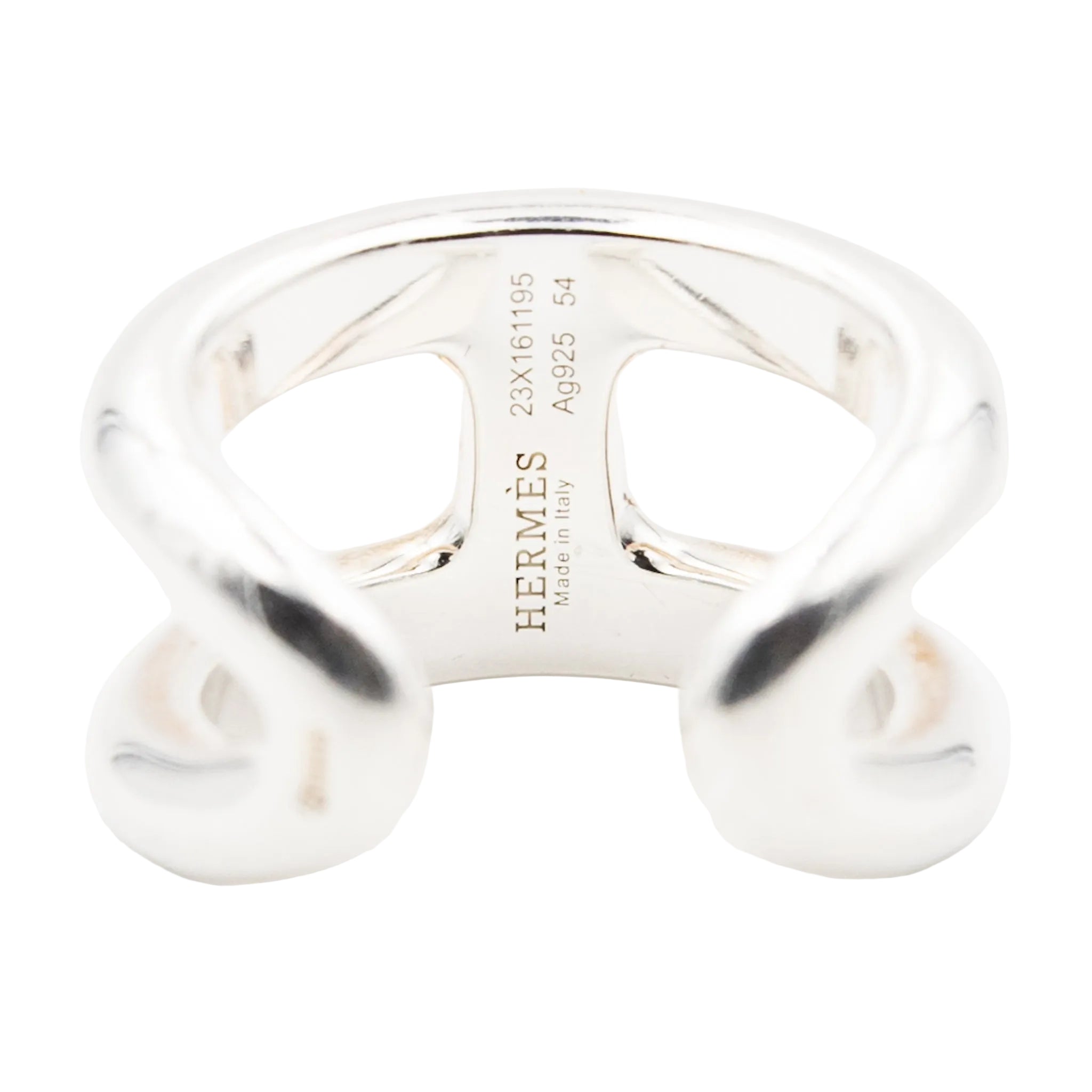 Ring HERMÈS "Osmose" headband in silver