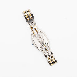 Watch CARTIER Panther large model in yellow gold and steel