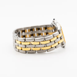 Watch CARTIER Panther large model in yellow gold and steel