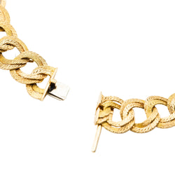 Necklace GEORGES LENFANT Vintage in yellow gold