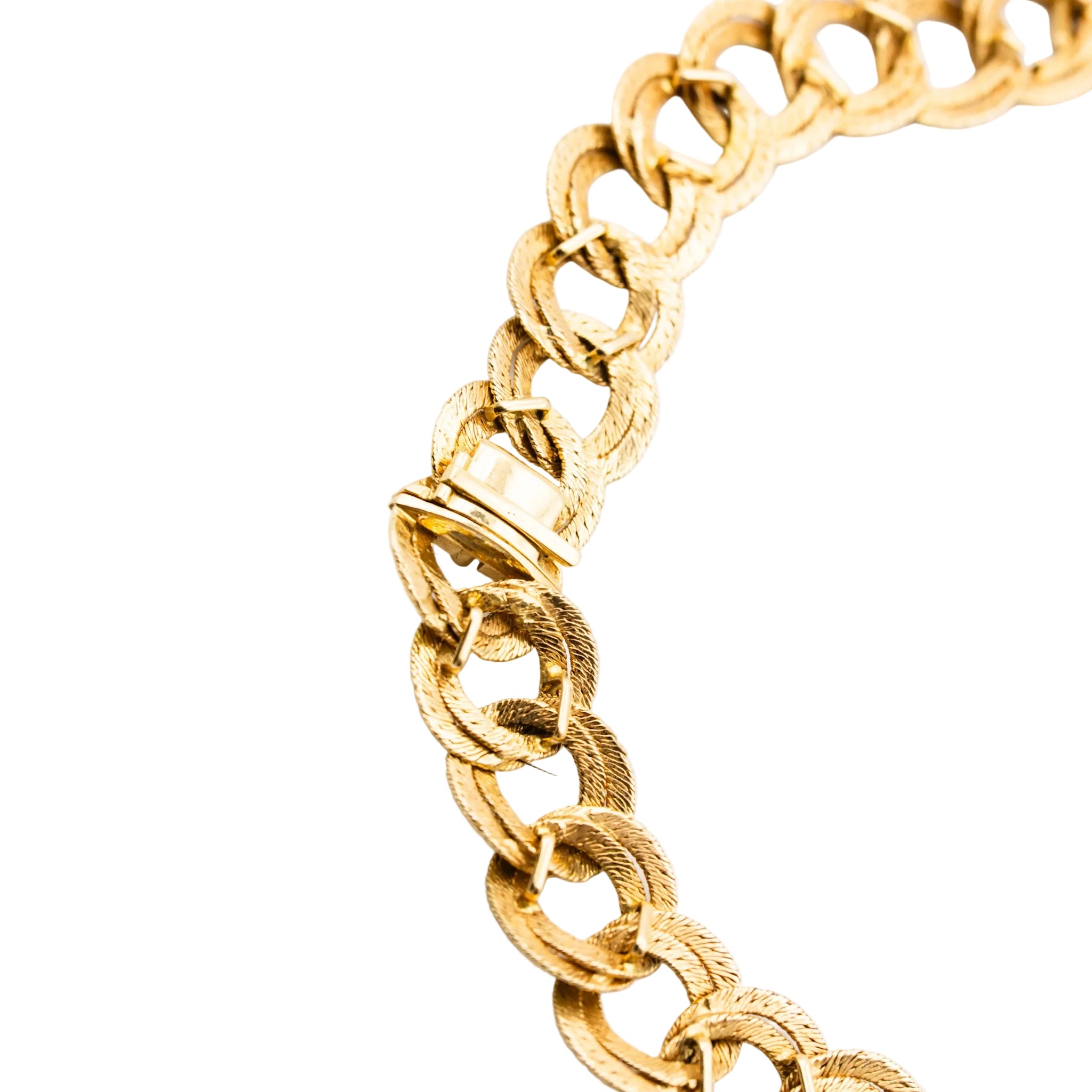 Necklace GEORGES LENFANT Vintage in yellow gold