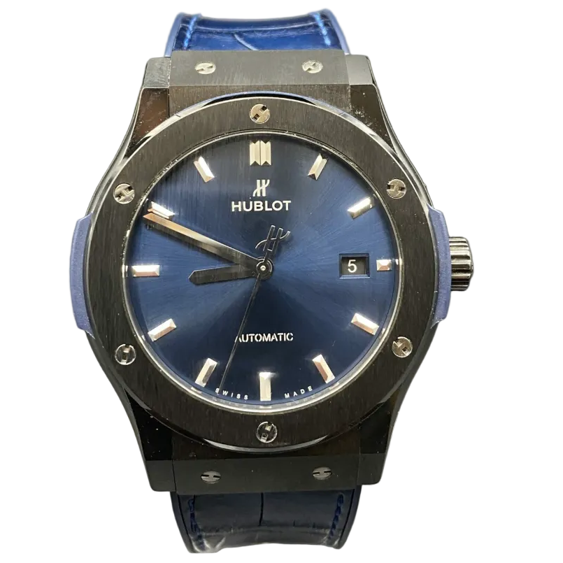 HUBLOT "Classic Fusion Blue" Ceramic Watch