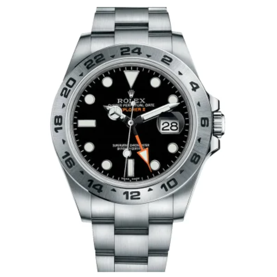 ROLEX "Explorer II" Steel Watch