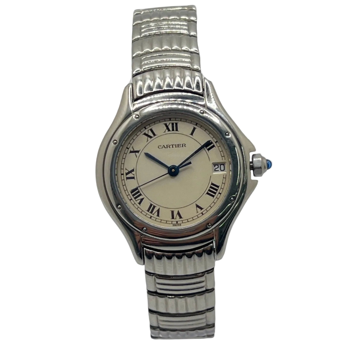 CARTIER "Cougar" Steel Watch