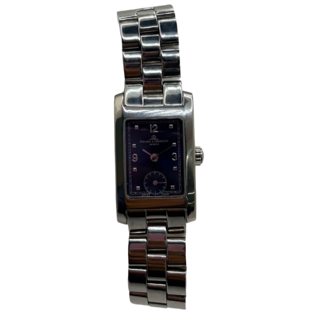 BAUME & MERCIER "Hampton" Stainless Steel Watch