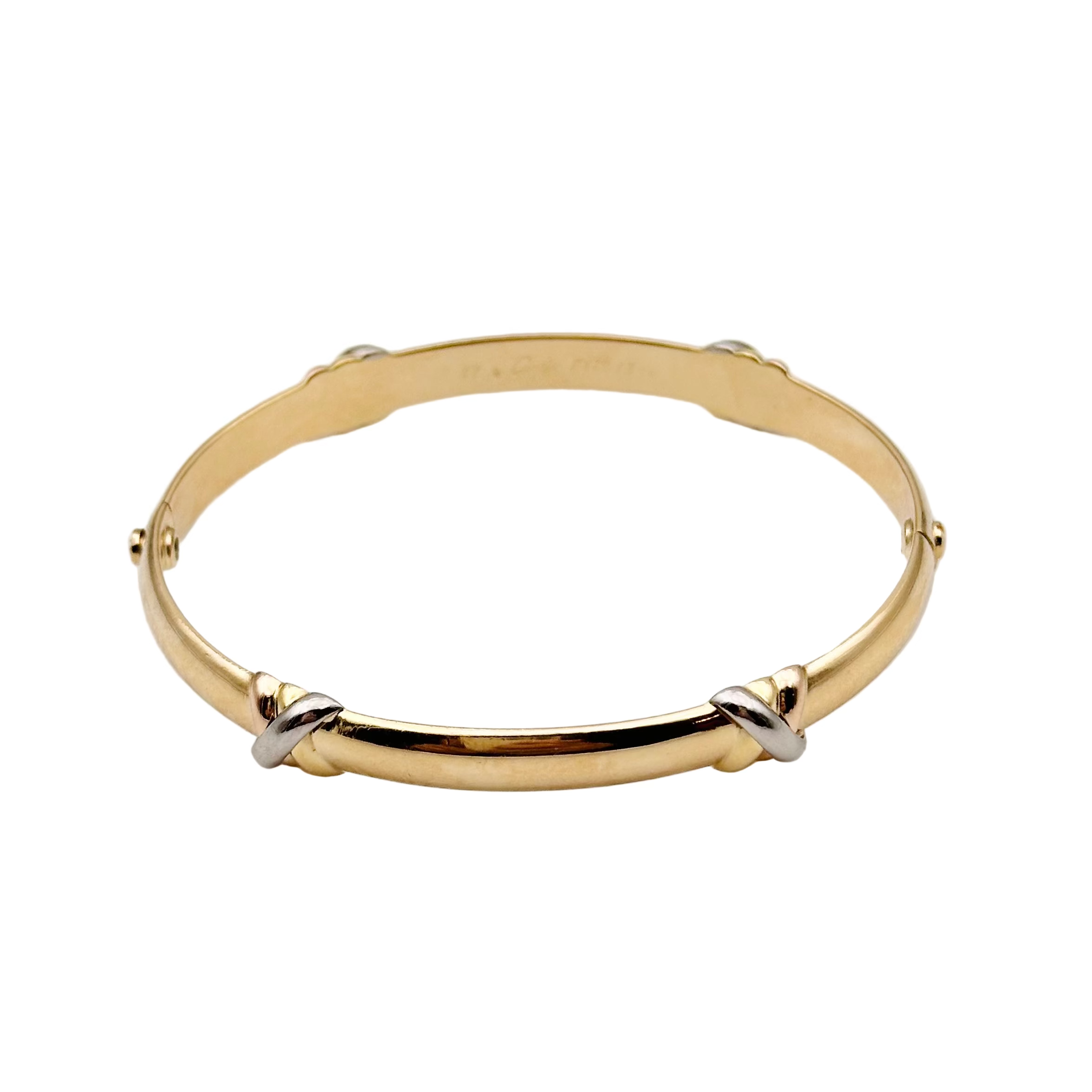 Bracelet Jonc CARTIER Trinity en or jaune, or blanc et or rose