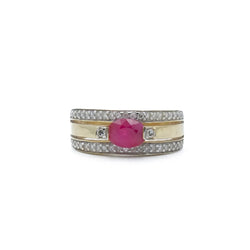 Ring ruby headband