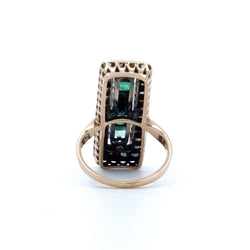 Ring rectangle pearl