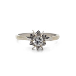 Bague solitaire diamant