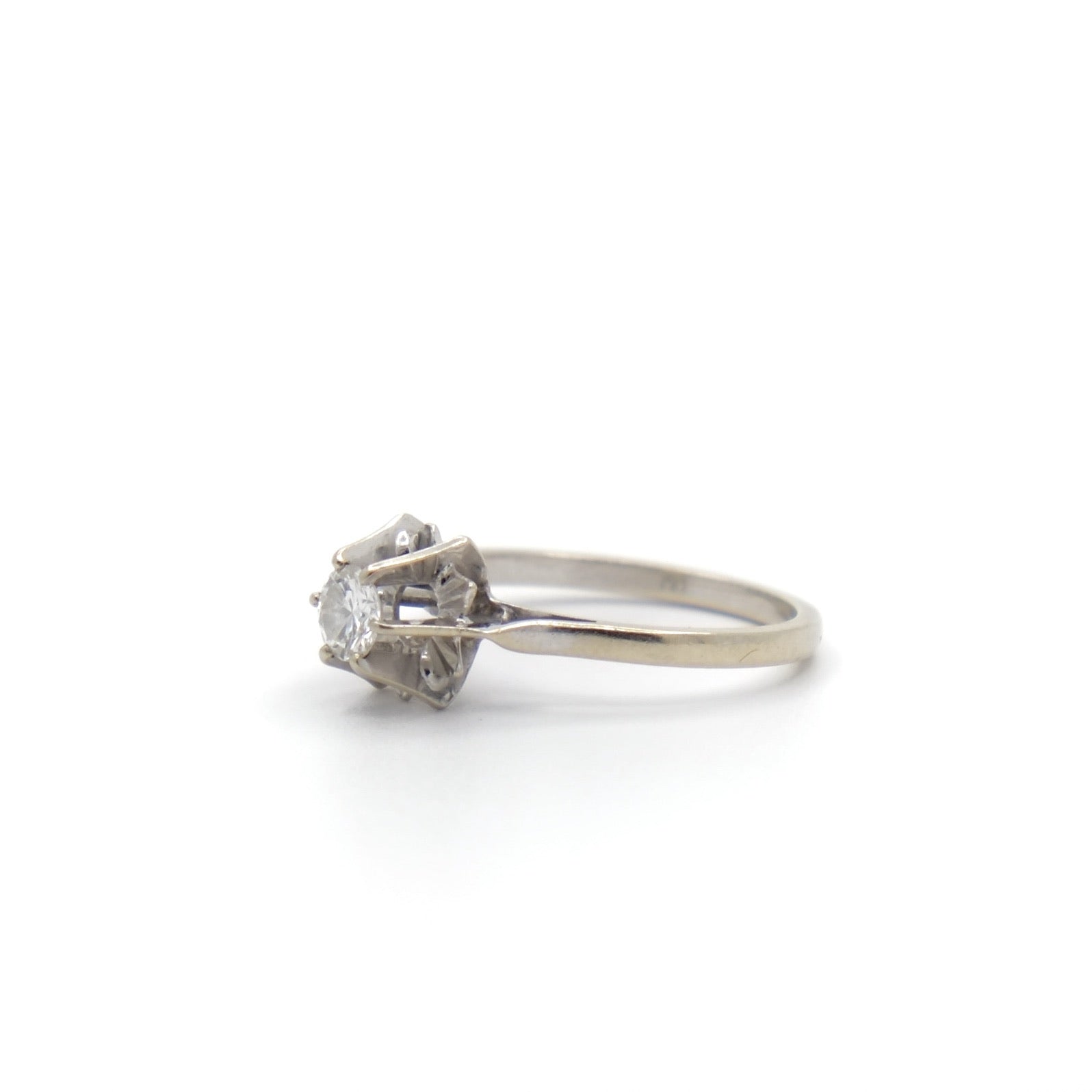 Bague solitaire diamant