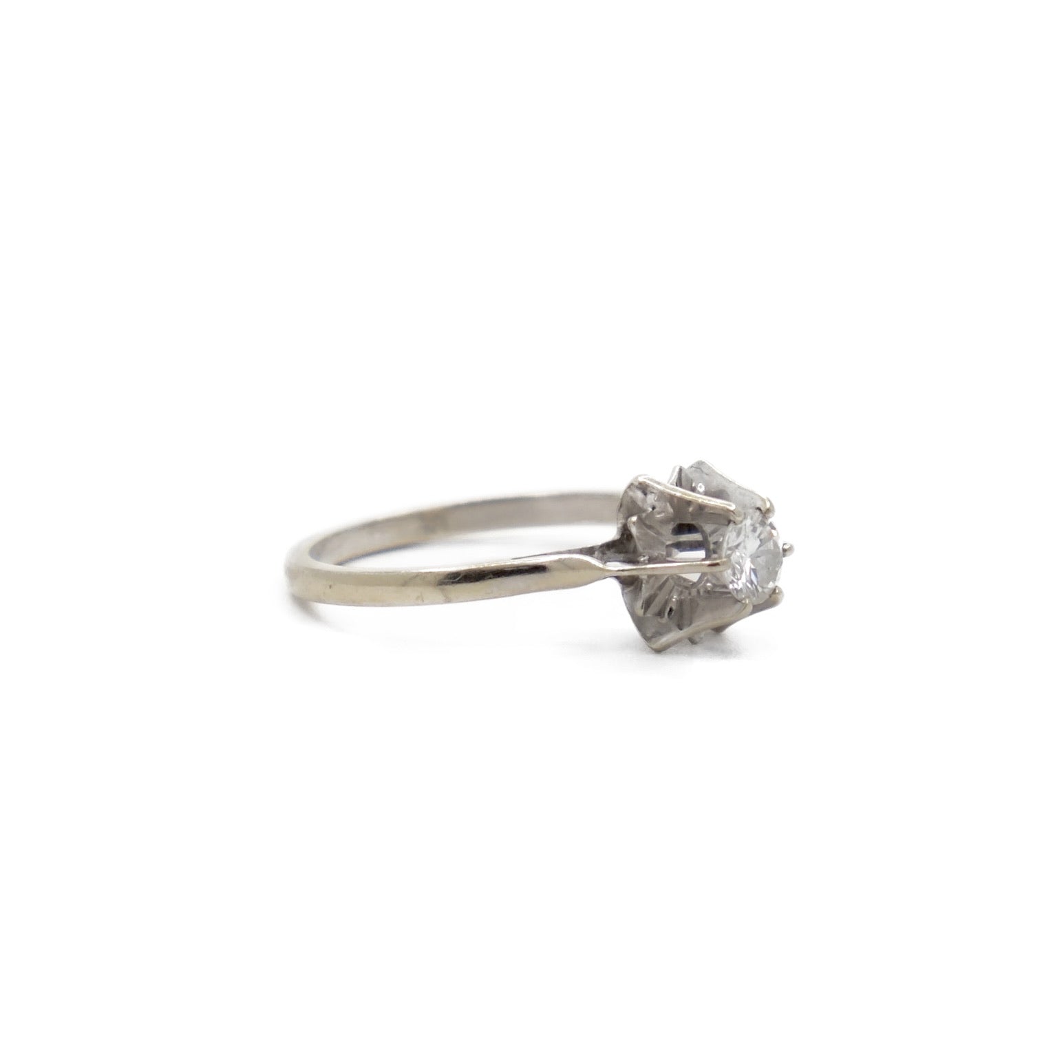 Bague solitaire diamant