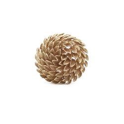 Brooch Round Foliage