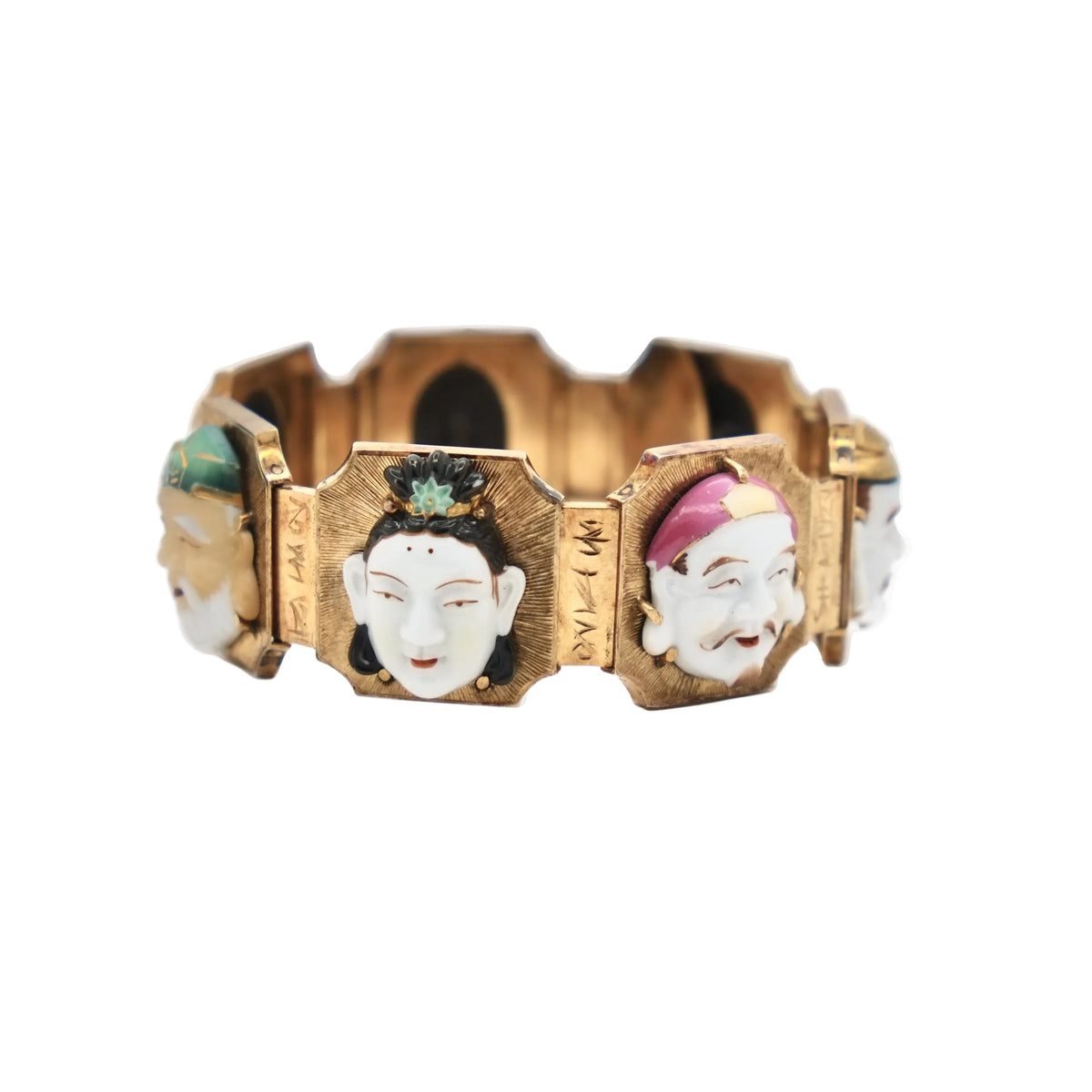 Bracelet with seven faces