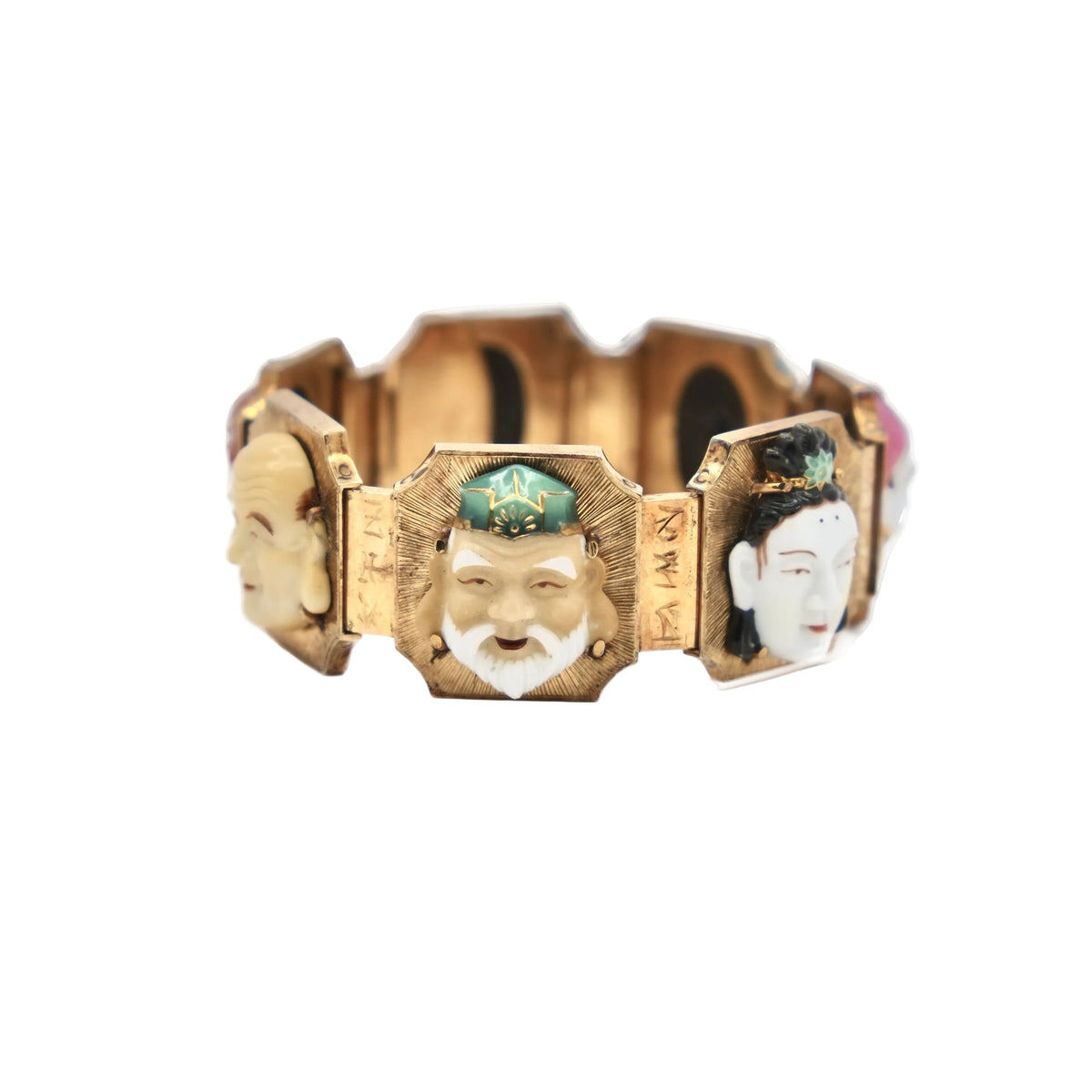 Bracelet with seven faces