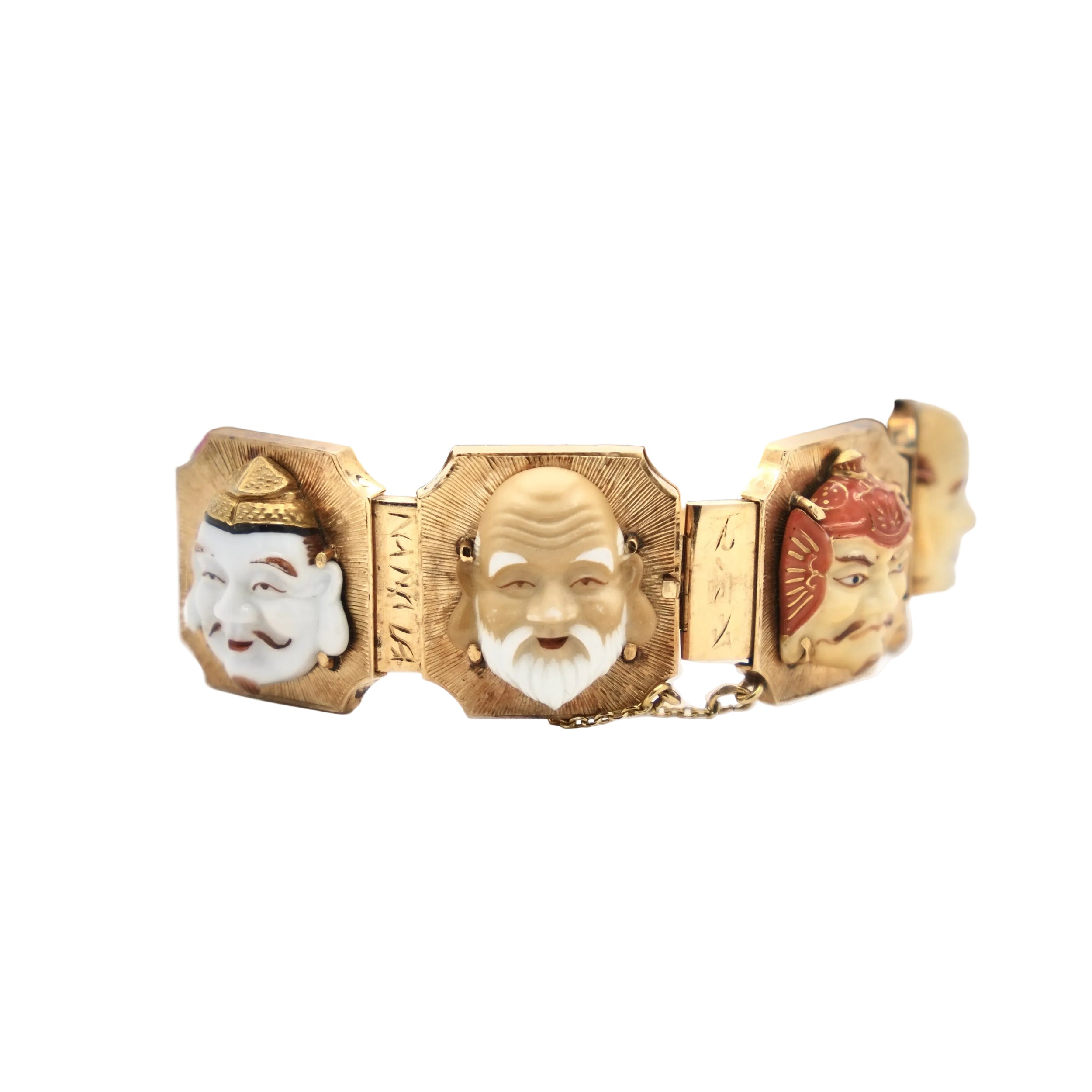 Bracelet with seven faces