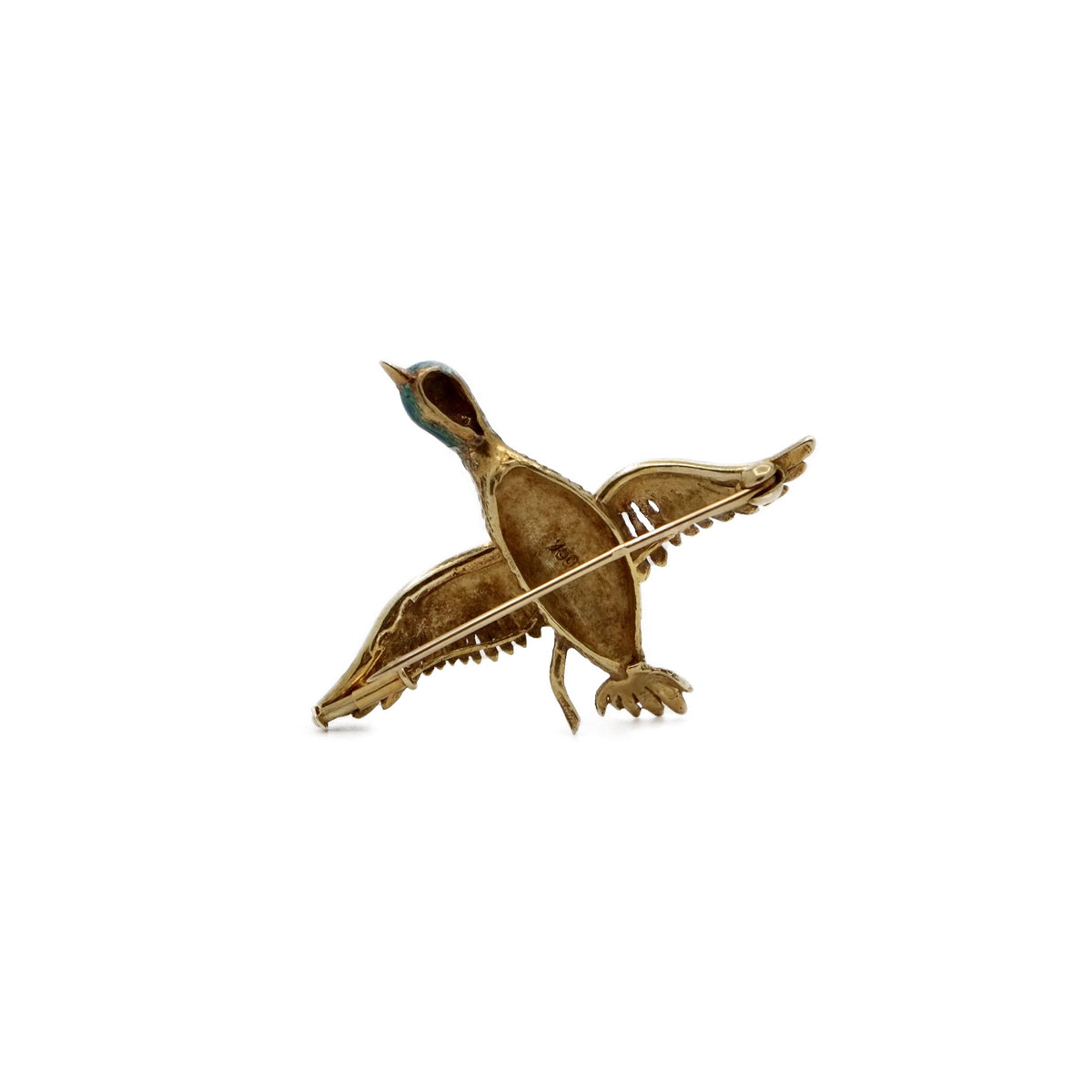 Brooch duck