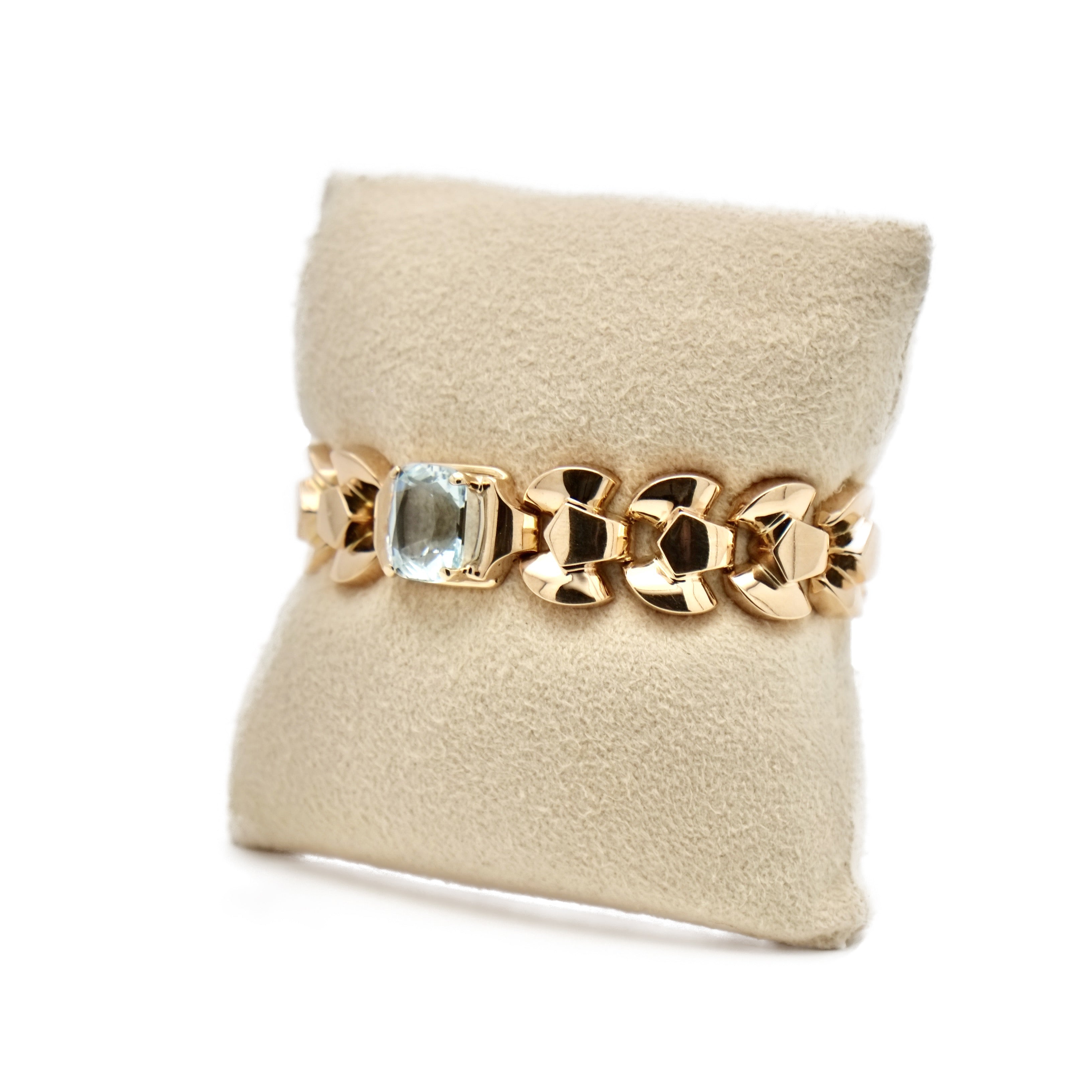 Bracelet tank "heure bleue