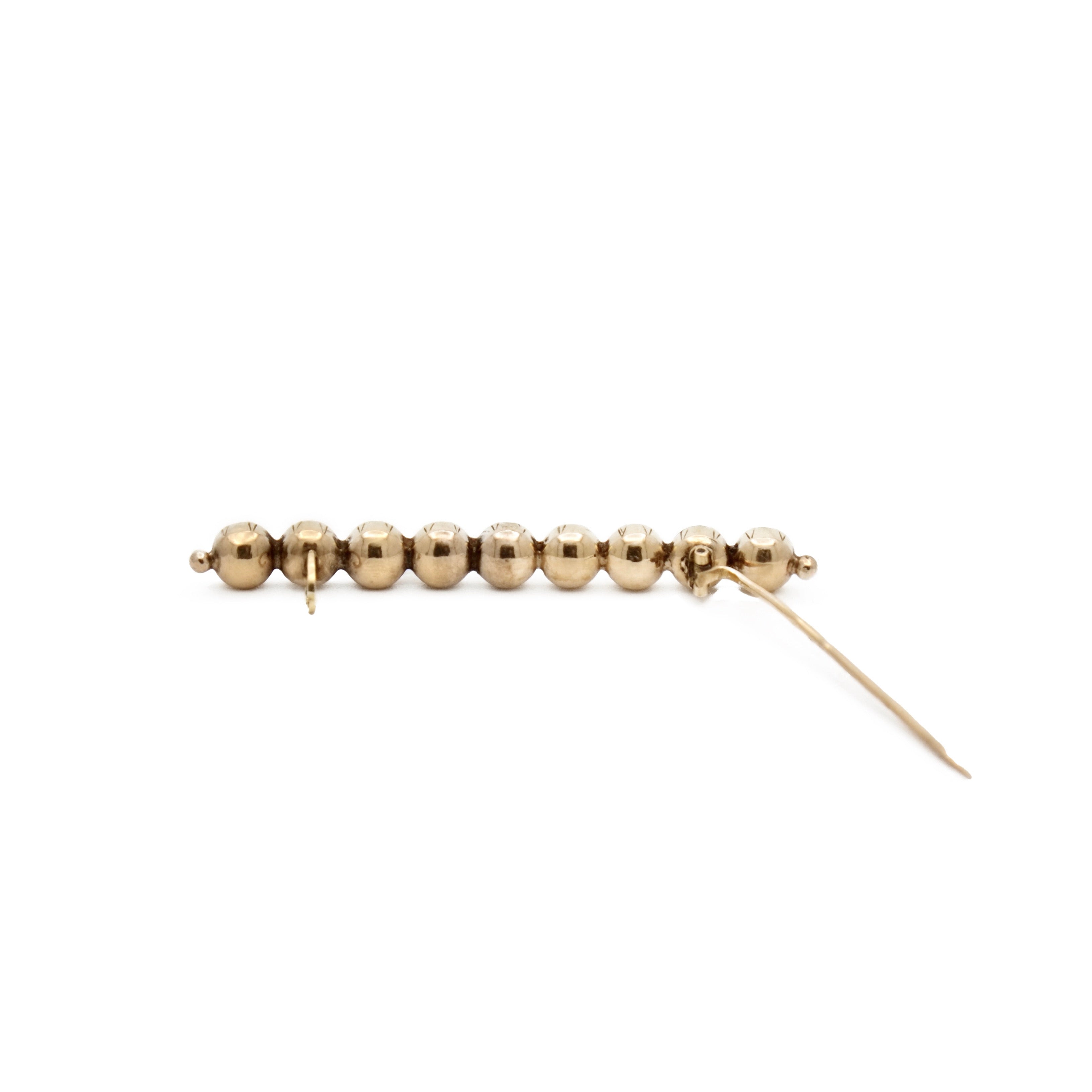 Brooch garnets