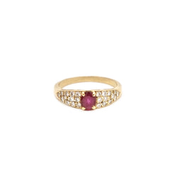 Ring rubies and diamonds