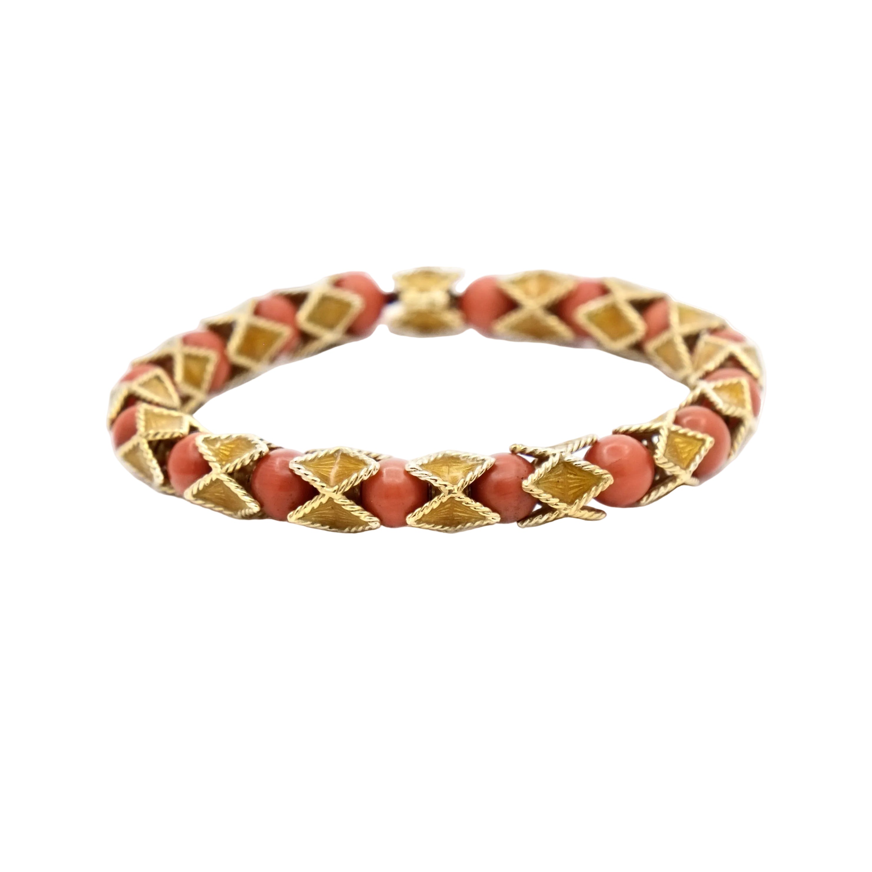 Bracelet articulé Jean et Pierre Bellin
