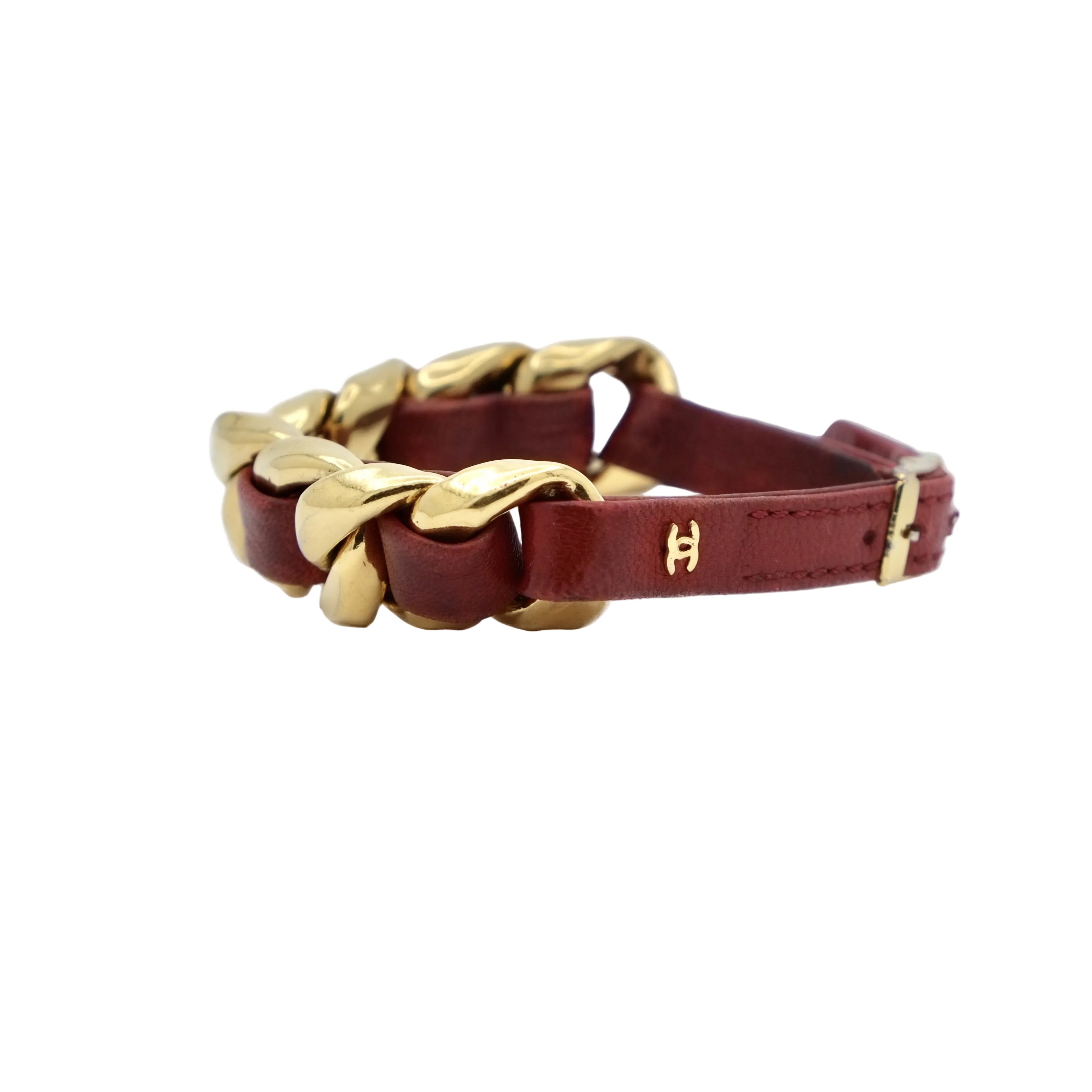 Bracelet gourmette Chanel