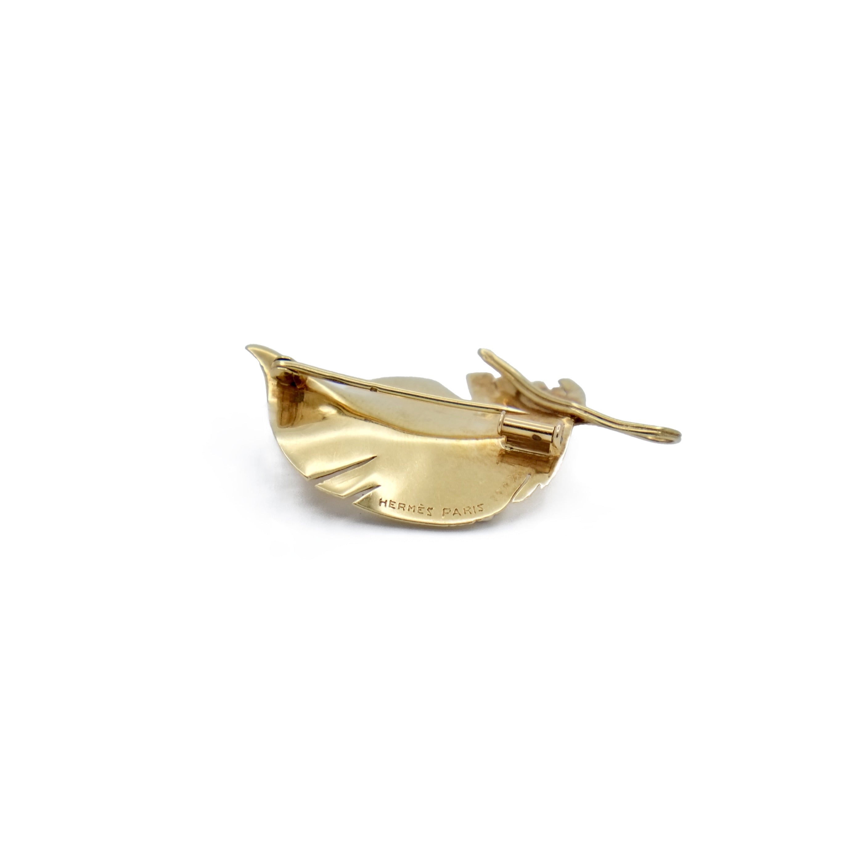Broche "Plume" Hermès