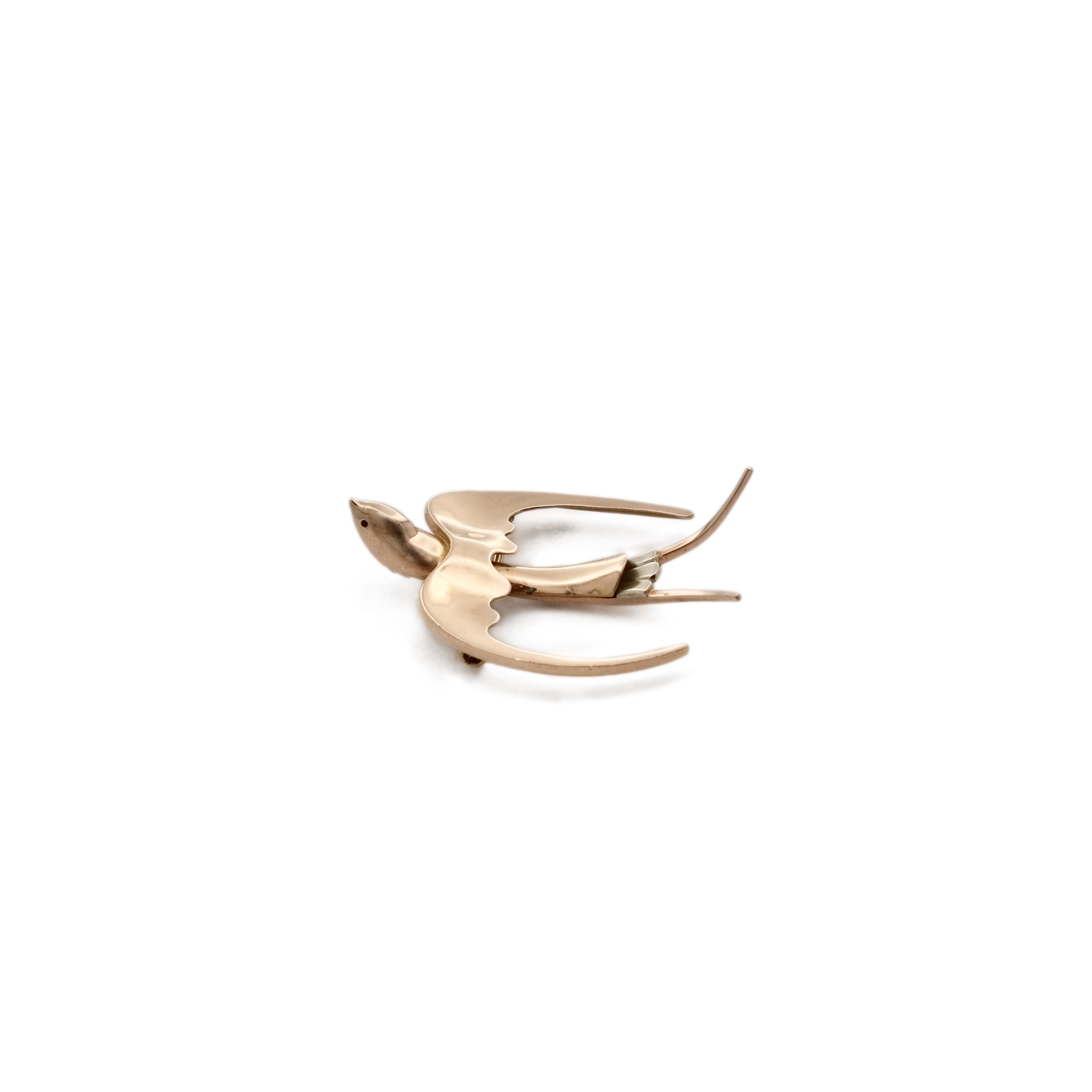 Broche hirondelle