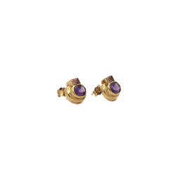 Boucles d’oreilles améthystes