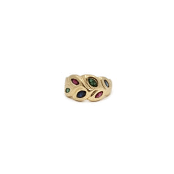 Bague feuillage