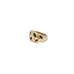 Bague feuillage