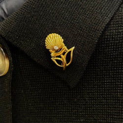 Broche Cartier pour Shell