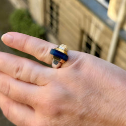 Bague moderniste Puiforcat