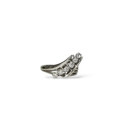 Bague fil asymétrique