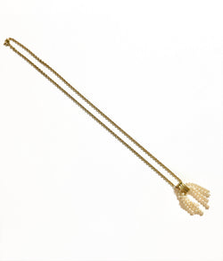 Pendentif pompon de perles de Cartier