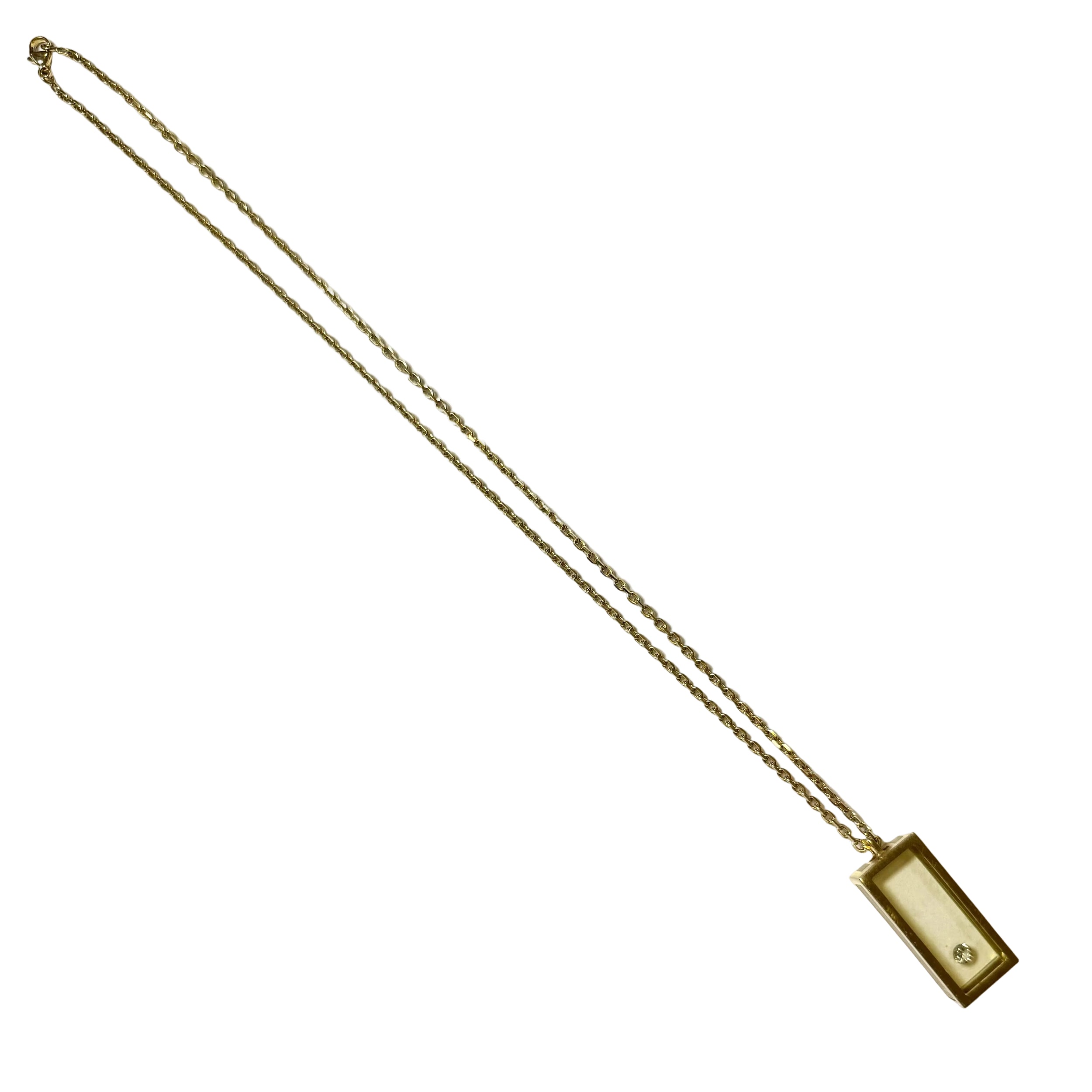 Necklace "Morabito "rectangle